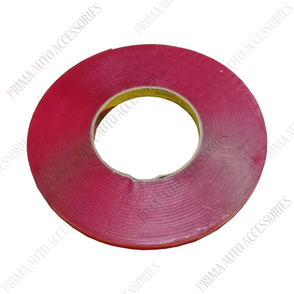 

If56 Perekat / Double Tape 3MM Merah Transparan 10mm X 15 meter Terlaris