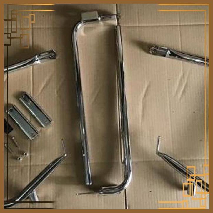 [MDM] CHROME SADDLEBAG BRACKET SET 2906317-E