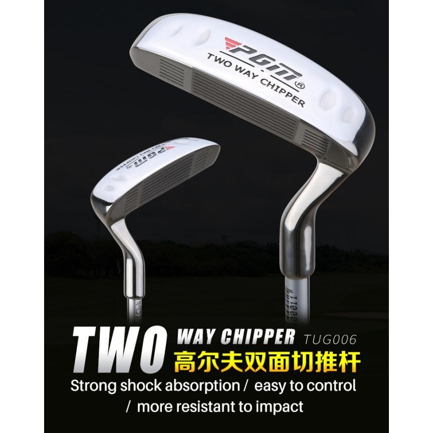 PGM Chipper Stick Golf Putter Two Way Chippers Club Golf Chipping Dua Arah
