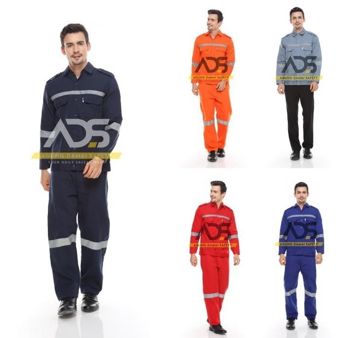 Wearpack Safety / Wearpack Setelan / Seragam Safety / Setelan Safety