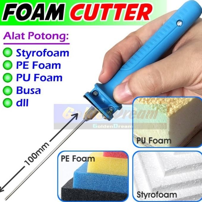 

Foam Cutter Pen Alat Potong Busa Heater Pisau Panas Styrofoam PE PU MEKO ELECTRO