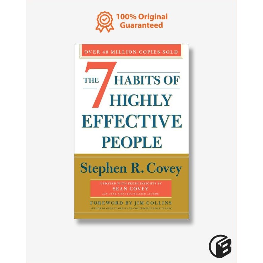 TERBARU - Buku Import The 7 Habits of Highly Effective People (Original & New)