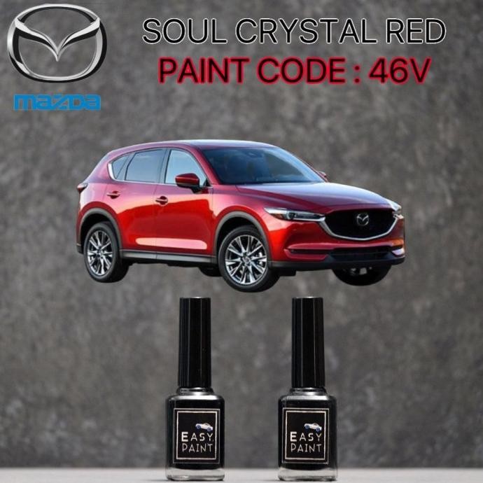 Cat Oles Mobil Soul Red Crystal 46V Mazda CX5 CX3 Merah Candy Metalik BEST SELLER