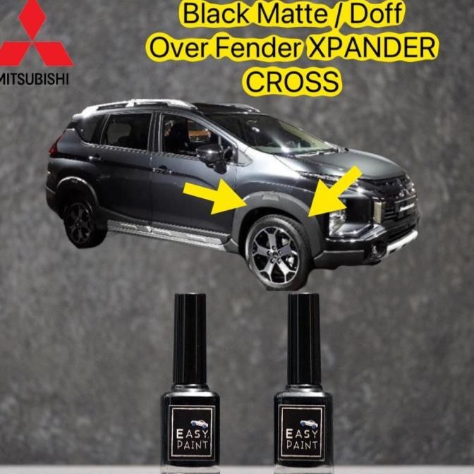 Cat Oles Black Doff Matte Mitsubishi Xpander Cross Hitam Kulit Jeruk RESTOCK