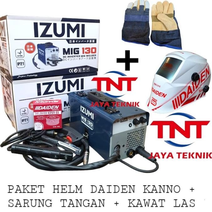 MESIN LAS CO2 IZUMI MIG 130 / TRAFO LAS IZUMI MIG 130 / IZUMI MIG 130