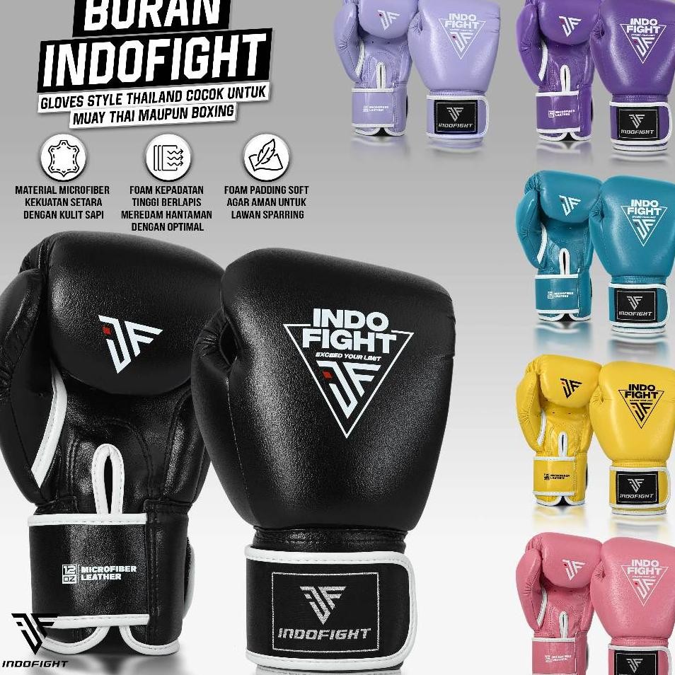 Boing Glove Indofht Arung Tinju Indofht Arung Muaythai Indofht Muay Thai Glove Boing Glove Glove Mua