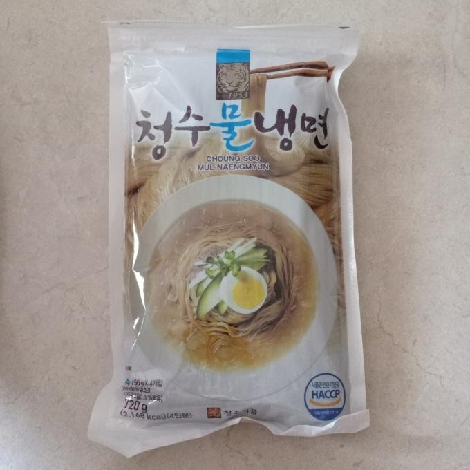 

Choung Soo Mul Naengmyun (Buckwheat Noodle) Mie Gandum Hitam