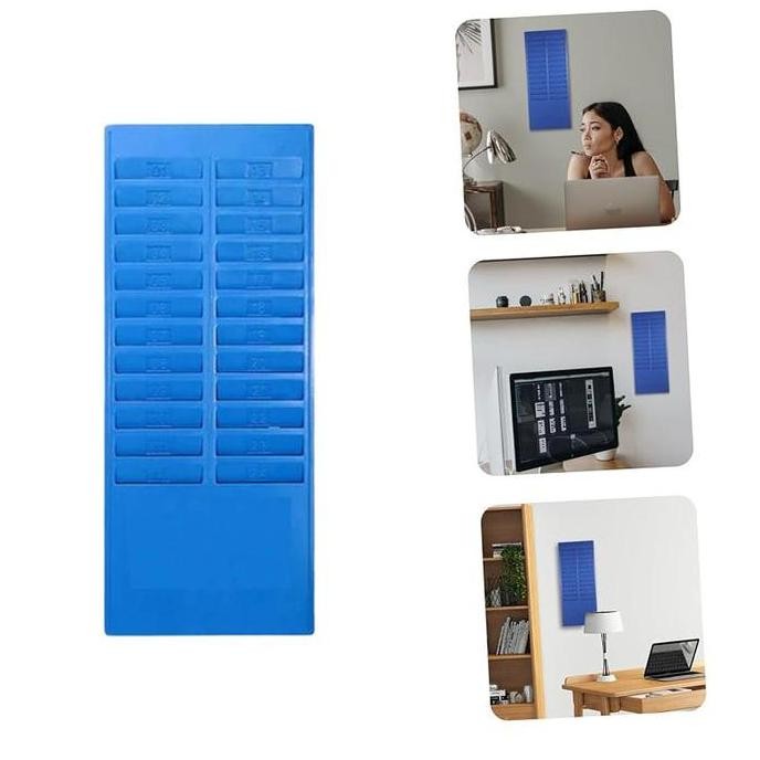 

COD 24/50 Sheet Rak Absensi Kartu / Tempat Kartu Absensi / Tempat Kartu Absen / Rak Kartu Absensi / Rak Kartu Absen