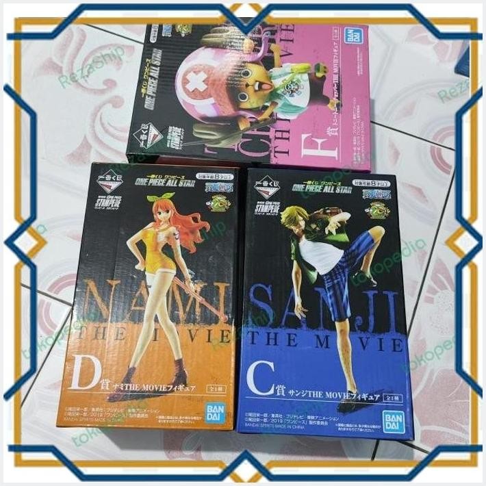 [LOM] ICHIBAN KUJI STAMPEDE NAMI SANJI CHOPPER CHOPER ORI NOT MASTERLISE