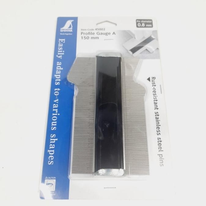 

Terlaris! Profile Gauge 77970 / Sisir Untuk Copy Bentuk Profile (15Cm) Shinwa