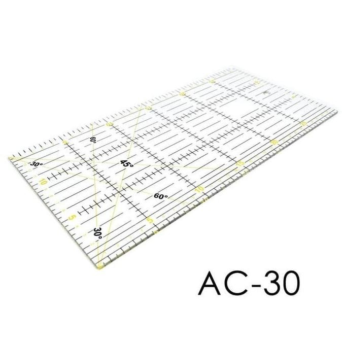 

Freya Quilting Ruler 15X30Cm - Penggaris Jahit Quilting Ac-30