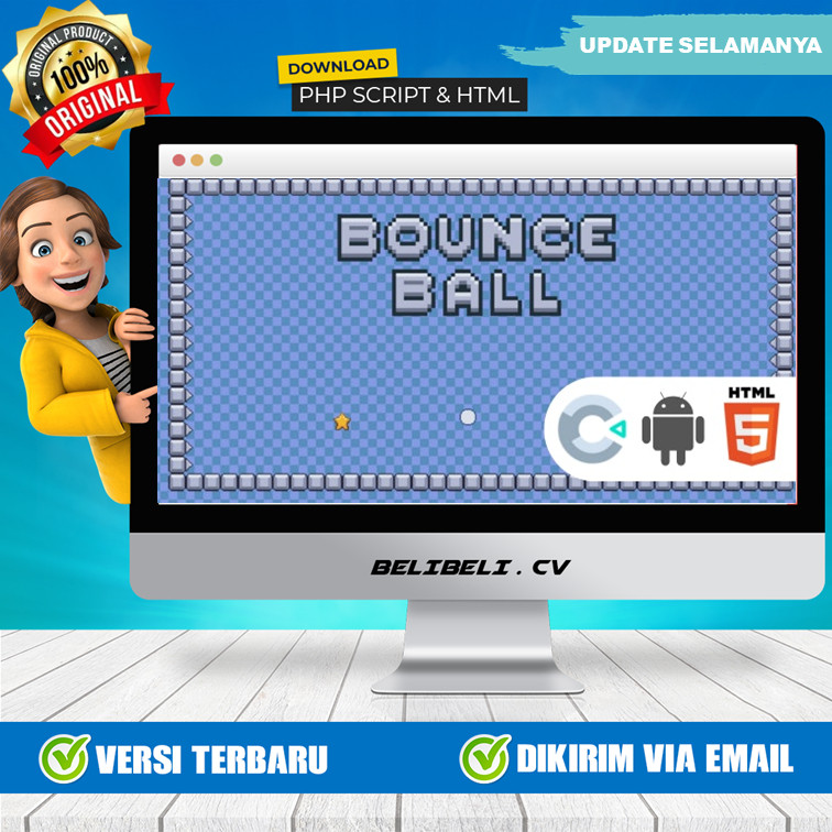Source Code HTML5 Game - Bounce Ball - HTML5 - Construct 3