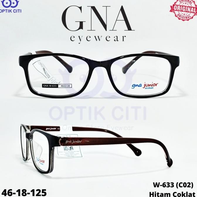 Frame Kacamata Anak GNA Junior Original 633 Ringan Dan Lentur Original