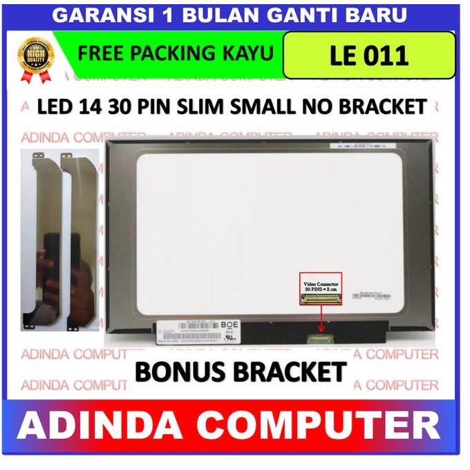 Lcd Led Hp 14S-Cf 14-Cm 14-Dk 14S-Dk Ryzen 3 3200U 14.0 30 Small Nb