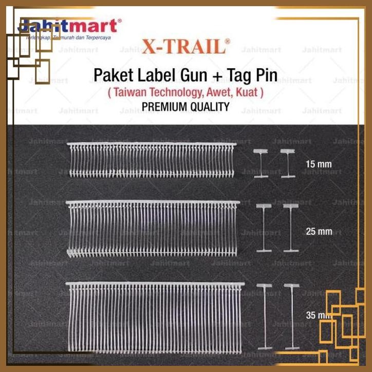 

[JTM] PAKET TEMBAKAN TAG GUN "X-TRAIL" + ISI 5.000 PCS TAG PIN (ARROW PIN)