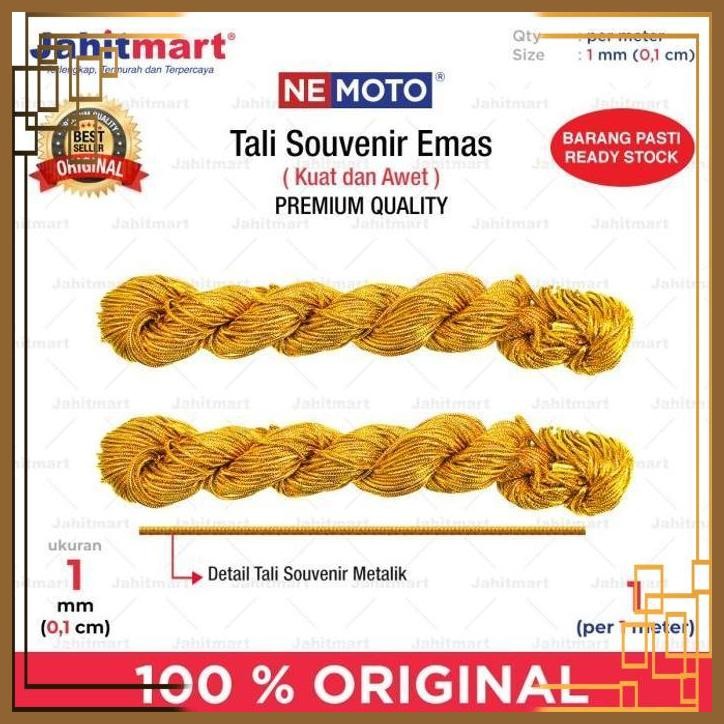 

[JTM] TALI SOUVENIR EMAS /METER