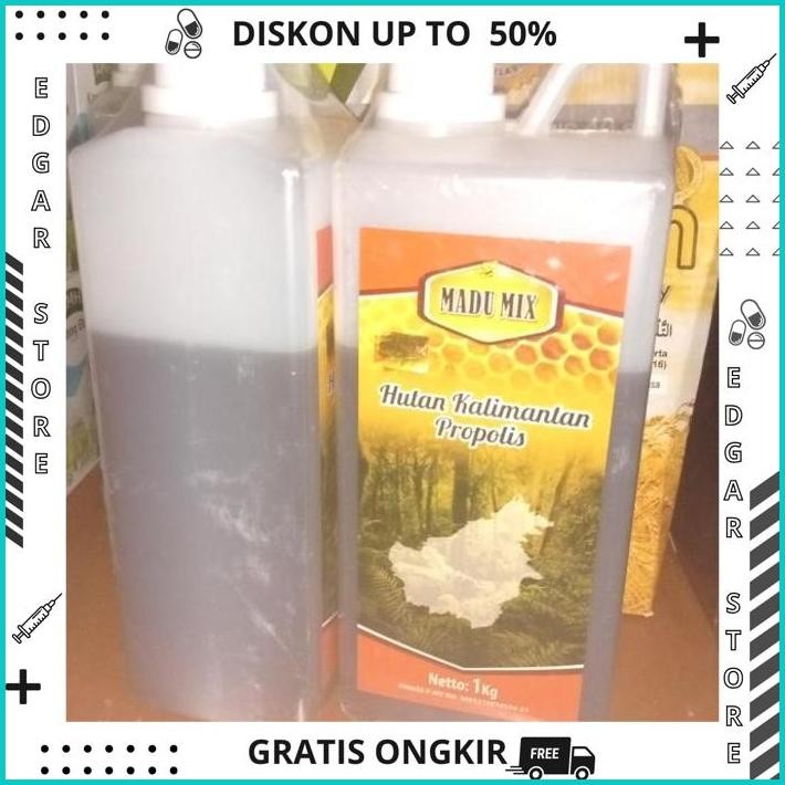 

MADU MIX KALIMANTAN PLUS PROPOLIS 1KG GRATIS ONGKIR