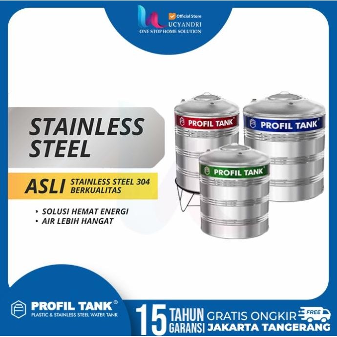 Diskon Tangki Air Stainless Profil Tank Ps 2000