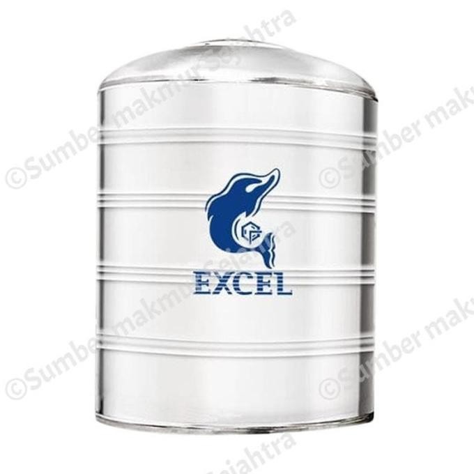 Terjangkau Tangki Air / Tandon / Toren Excel Stainless 800 Liter - Gs 1000 Tk