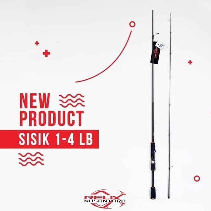 Joran Sisik 6'5" UL 1-4lb Relix Nusantara Spinning Carbon