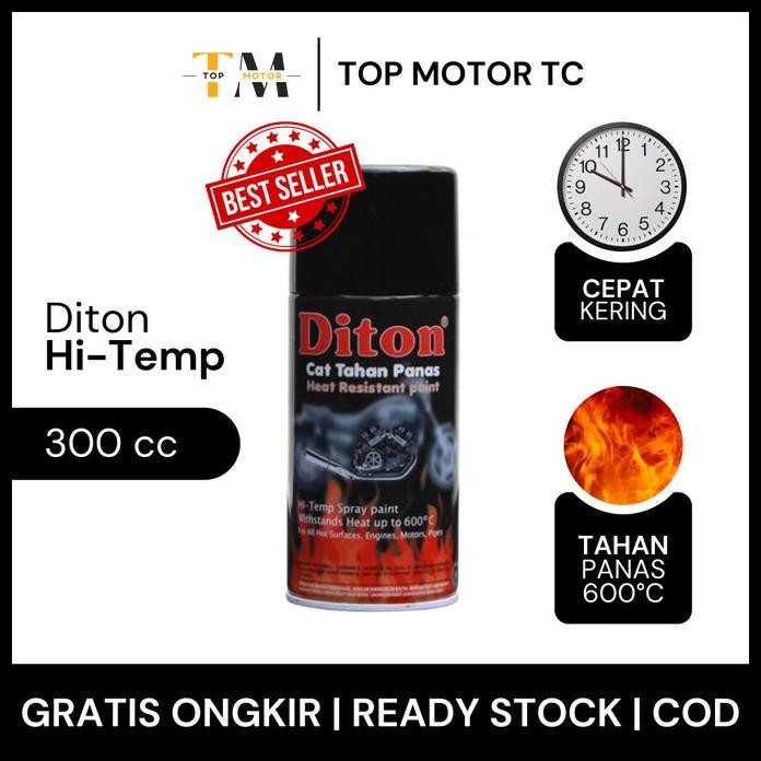 Diton Premium Hi Temp | Cat Semprot Pilox Tahan Anti Panas murah