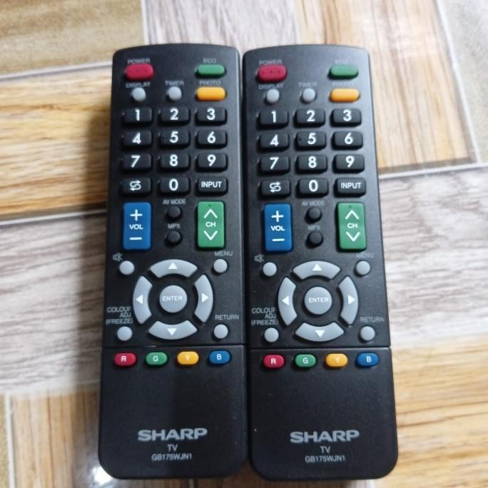 remote tv sharp aquos original remot tv sharp murah