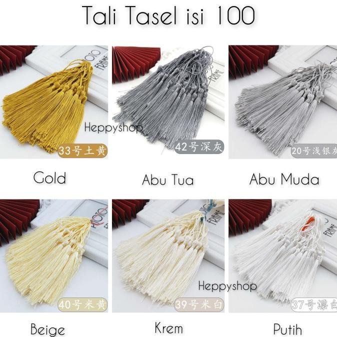 

TaliTasel isi 100PitaTasselRumbai murah