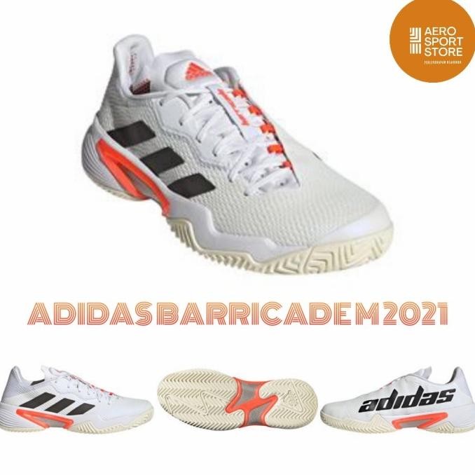 [ SEPATU TENIS LAPANGAN ADIDAS BARRICADE 2021 MEN ]
