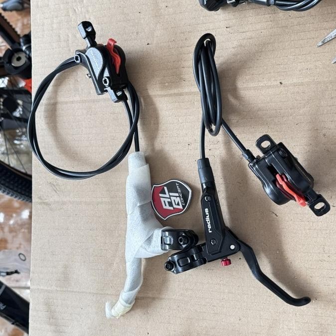 Rem hydrolic  Radius gress panjang 170 mtb fullsus sepeda lipat murah