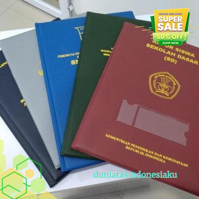 

MAP RAPORT / MAP IJAZAH K13 CUSTOME (ISI 20 KANTONG DOFF) DUNIATASINDONESIAKU DIJAMIN GRATIS ONGKIR