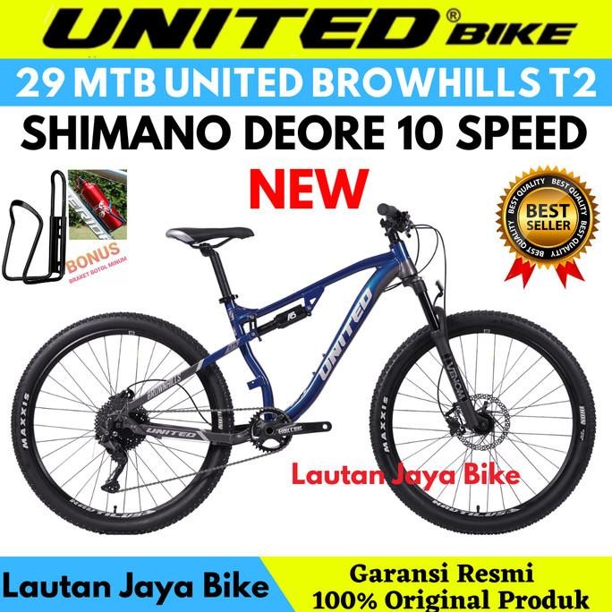 Sepeda Gunung 29 Mtb united brownhills T2 murah