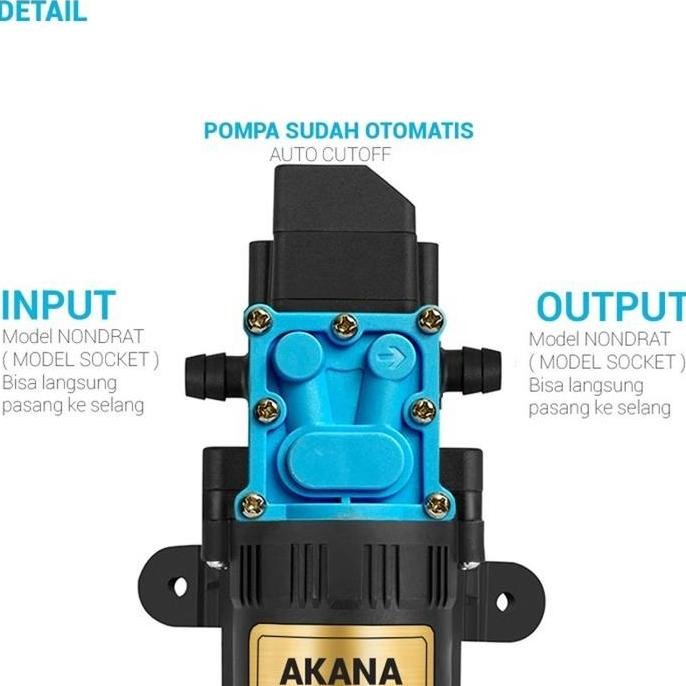 Pompa  Dc High Pressuare 12 Volt Akana 4949 New Stok