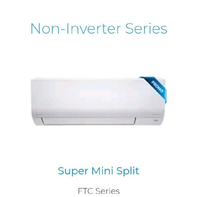 INDOOR AC DAIKIN 1 PK FTC25NV14 THAILAND ORI RESMI + REMOTE CONTROL murah