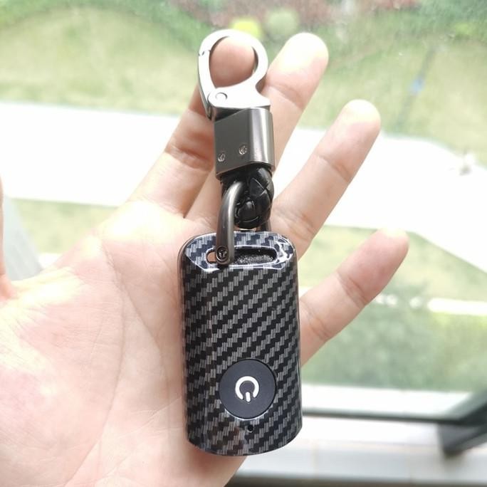 Cover Sarung Kunci Remote Carbon YAMAHA XMAX CONNECTED 2023 2024 murah