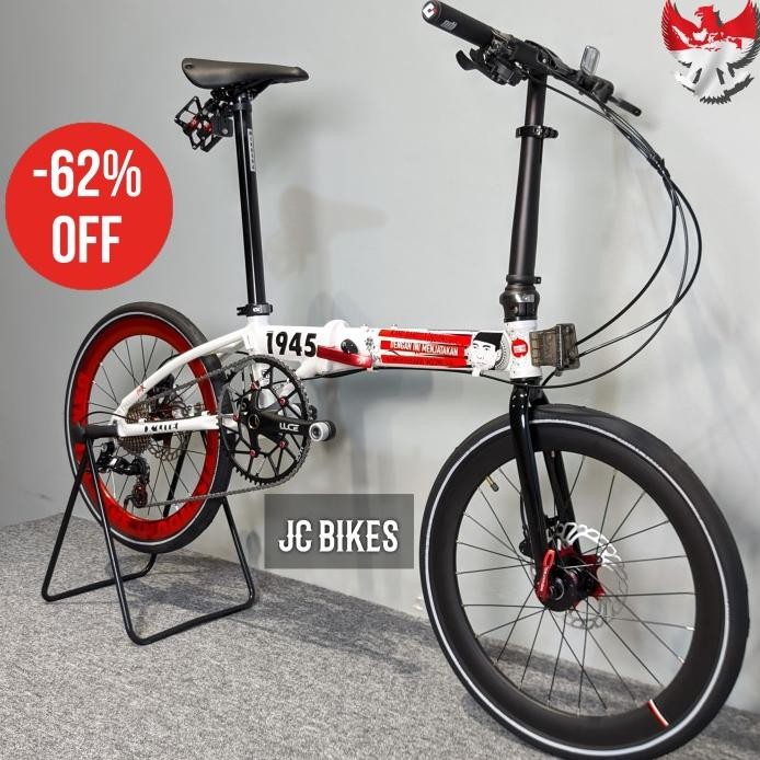 Sepeda Lipat FoldX XLite 11 Speed by Element DAMN I LOVE INDONESIA, X'Lite Kemerdekaan murah