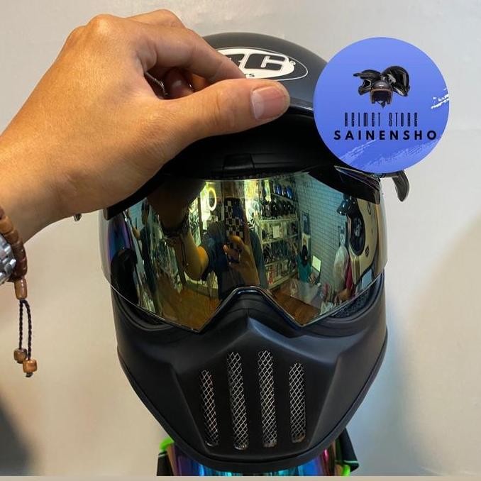 Murah Kaca Visor Cakil Hbc Ori Iridium Kacamata Cakil Hbc Merk Injak