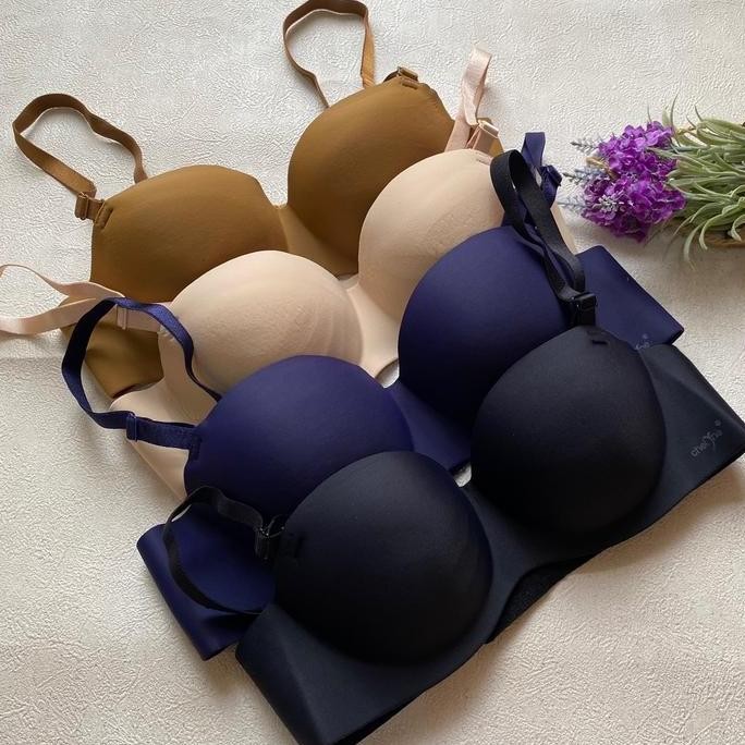 Promo, Emma Seamless Bra | Cup B | Tanpa Kawat | Bra Busa Tebal Wanita | Bra Lembut | By Girlsindout