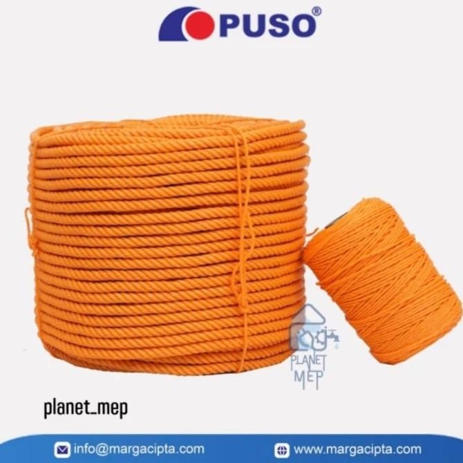 

Puso Tali Tambang Pe 8Mm (200 Meter) New Stok