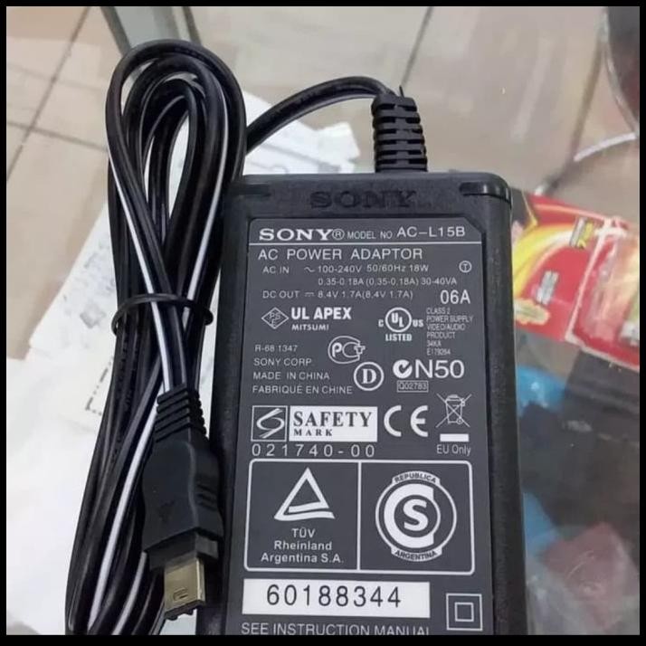 Charger Adaptor Handycam Sony Dcr Sd1000