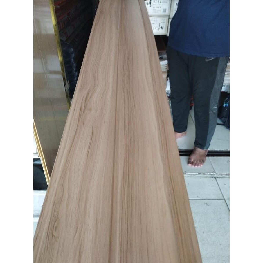 List Tembok Pvc List Minimalis Pvc List Pinggir Pvc Motif Kayu Laminated Doff Restock