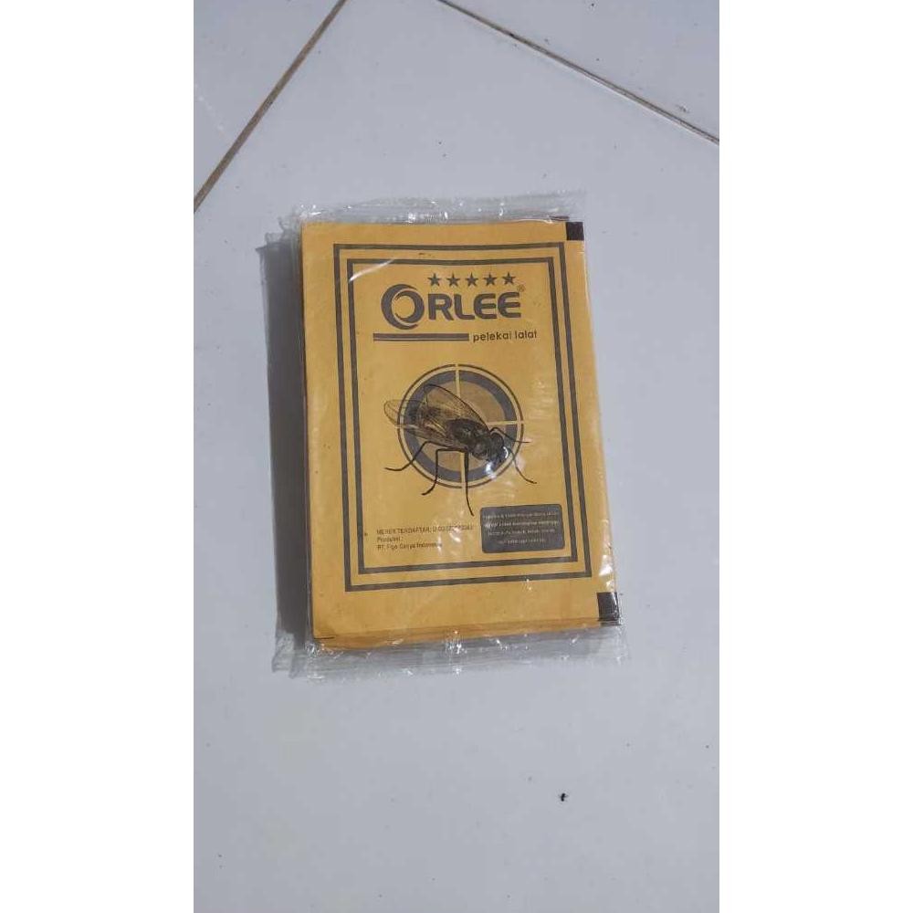 Lem Perangkap Lalat Orlee Isi 10Pcs Alat Perangkap Lalat Ampuh