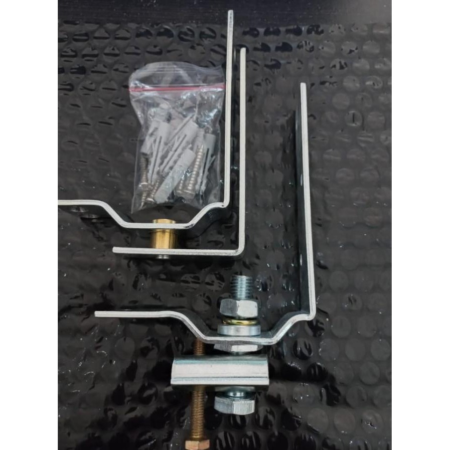 1 Set Roda Atas Pintu Lipat Roda Nylon & Pivot Atas Bawah Pintu Lipat New Stok