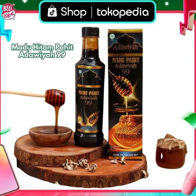 

Madu Hitam Adawiyah 99 Asli dari Pedalaman Hutan untuk diabts dan kolstrol / Menjaga daya tahan tubuh Honey Syrup Herbal Kurma PRAM