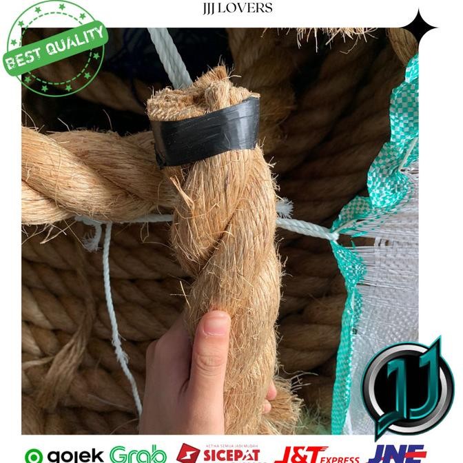 

Tali Tambang/ Tambang Goni/ Tambang Dadung/ Tambang Manila 50Mm New Stok