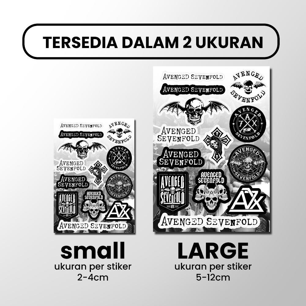 

wwr-76 STIKER BAND ROCK A7X SEVENFOLD CAS | TAHAN AIR ANTI LUNTUR GARANSI DANA KEMBALI | stiker aesthetic Sale