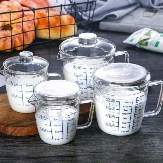 Gelas Takar Masak/Gelas Ukur Kaca/Gelas Takar Kaca/Gelas Takar Susu