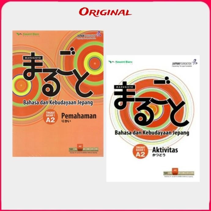 Buku Bahasa Jepang " Paket Marugoto A2 Jepang Pemahaman & Aktivitas