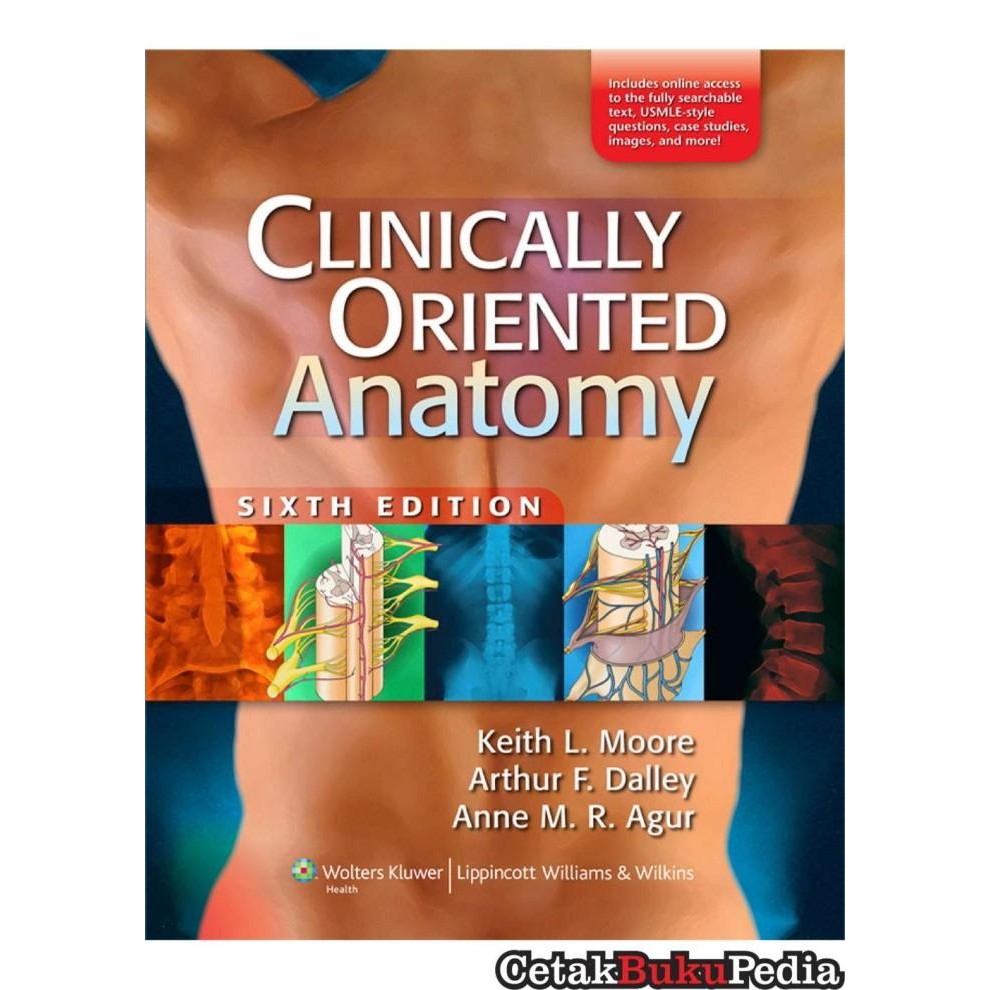 Bookpo Clinically Oriented Anatomy Sixth Edition Softcover