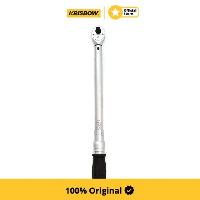 Promo Krisbow Torque Wrench Kunci Torsi Sq1/2 Inci 40-200Nm Lptw2