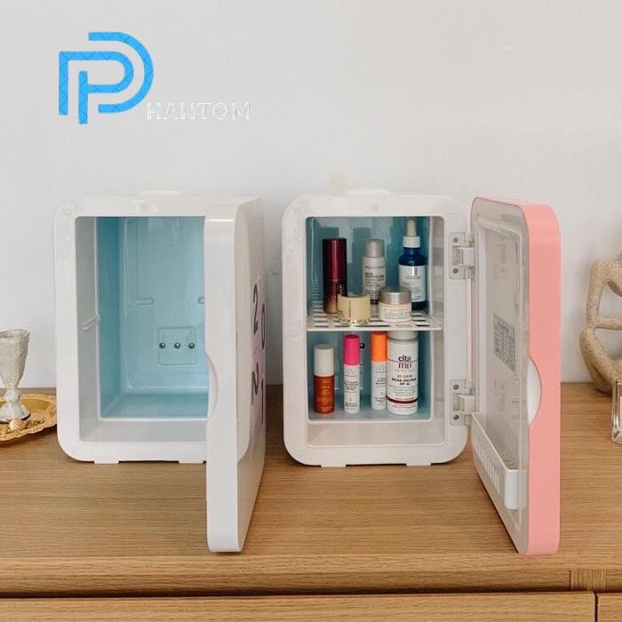 Phantom [Minifridge] (Readystock) 8L Skincare Mini Fridge Type Sqround / Minifridge Portable / Kulka